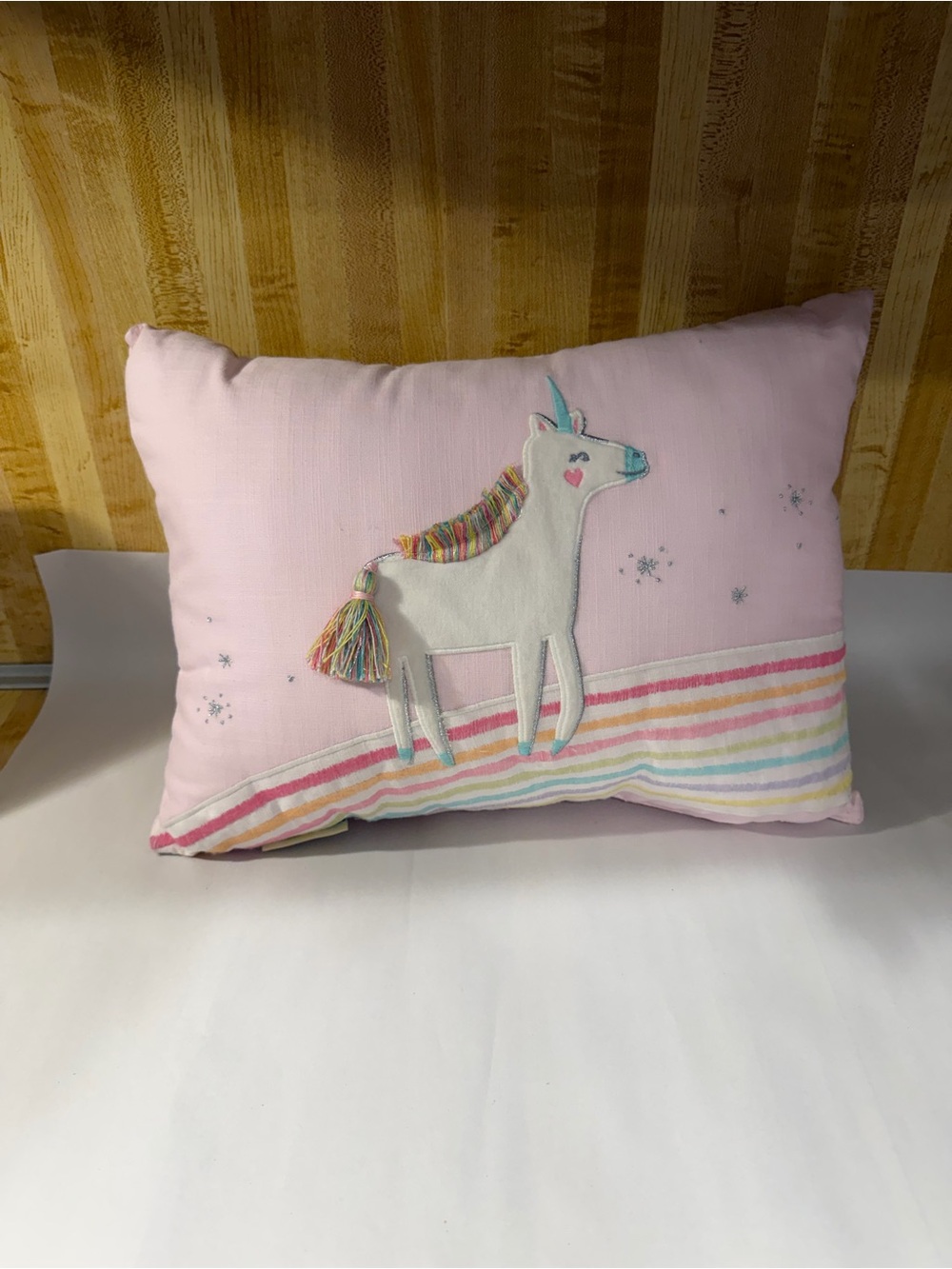Pottery Barn Kids Molly Unicorn Pillow
